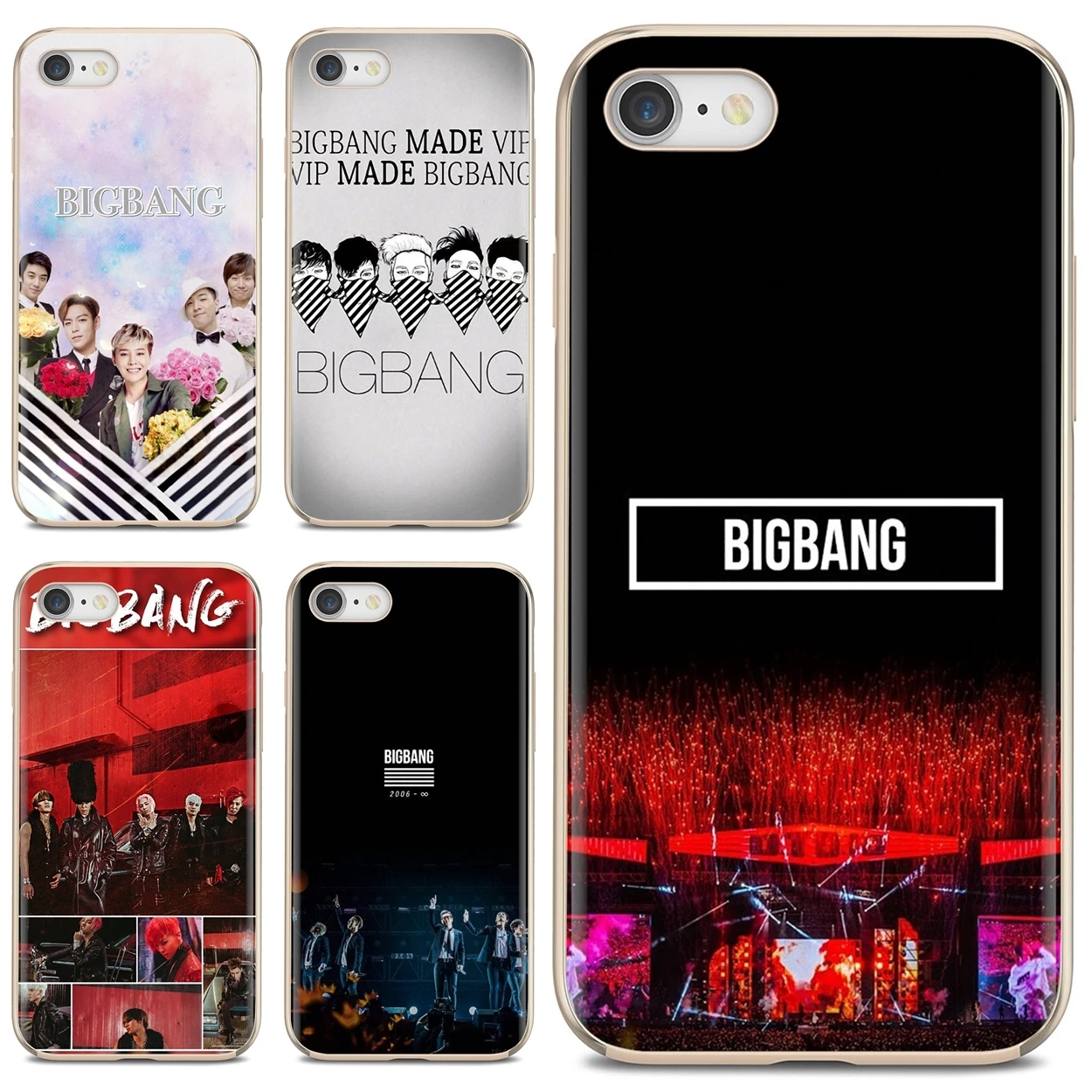 Мягкий кожаный чехол для iPhone iPod Touch 11 12 Pro 4 4S 5 5S SE 5C 6 6S 7 8 X XR XS Plus Max 2020 kpop Bigbang |
