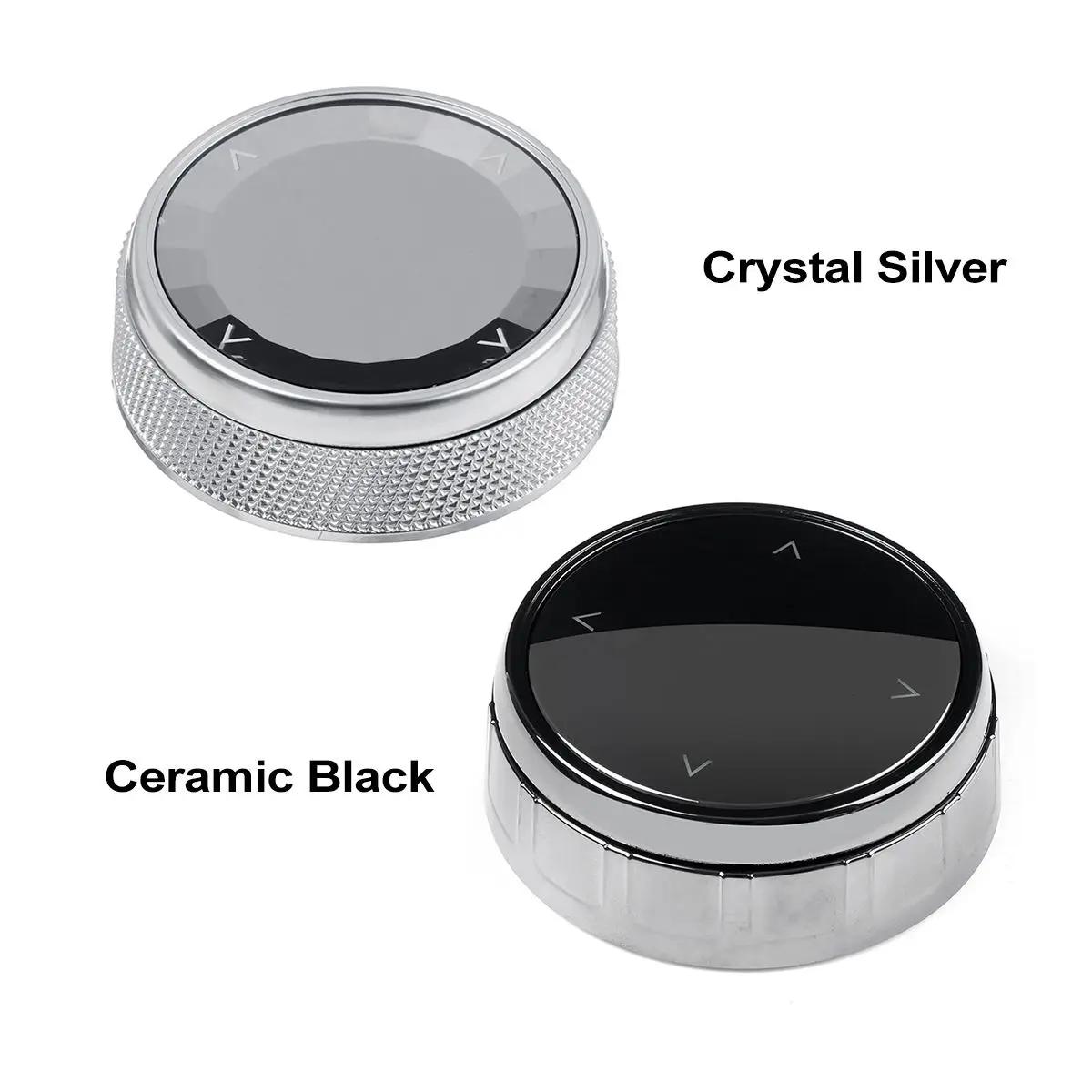 

Car Multimedia Buttons Knob Trims Cover Decoration ABS iDrive Stickers Universal Decoration For BMW Mini Cooper /NBT 5/7-Buttons