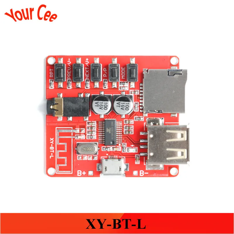 Беспроводная Bluetooth совместимая Плата декодера 4 1 MP3 устройство декодирования без