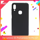 Чехол-накладка для Lenovo S5 Pro GT, силиконовый, матовый, противоударный