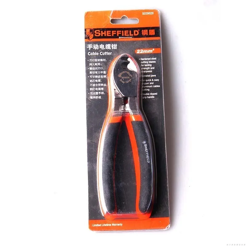 Шеффилд S035028 S03502" 6" 1" дюймов S035036 8 дюймов кабельный резак электрик проволока резак