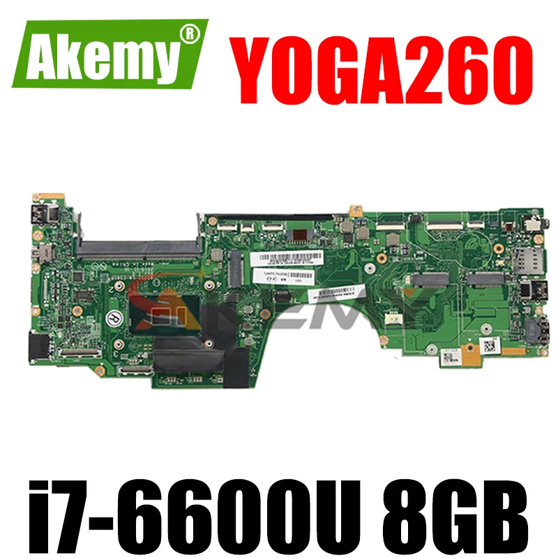 

Thinkpad is suitable for YOGA260 i7-6600U 8GB notebook motherboard with memory FRU 01LV859 00NY988 01LV861 00NY990 01LV860