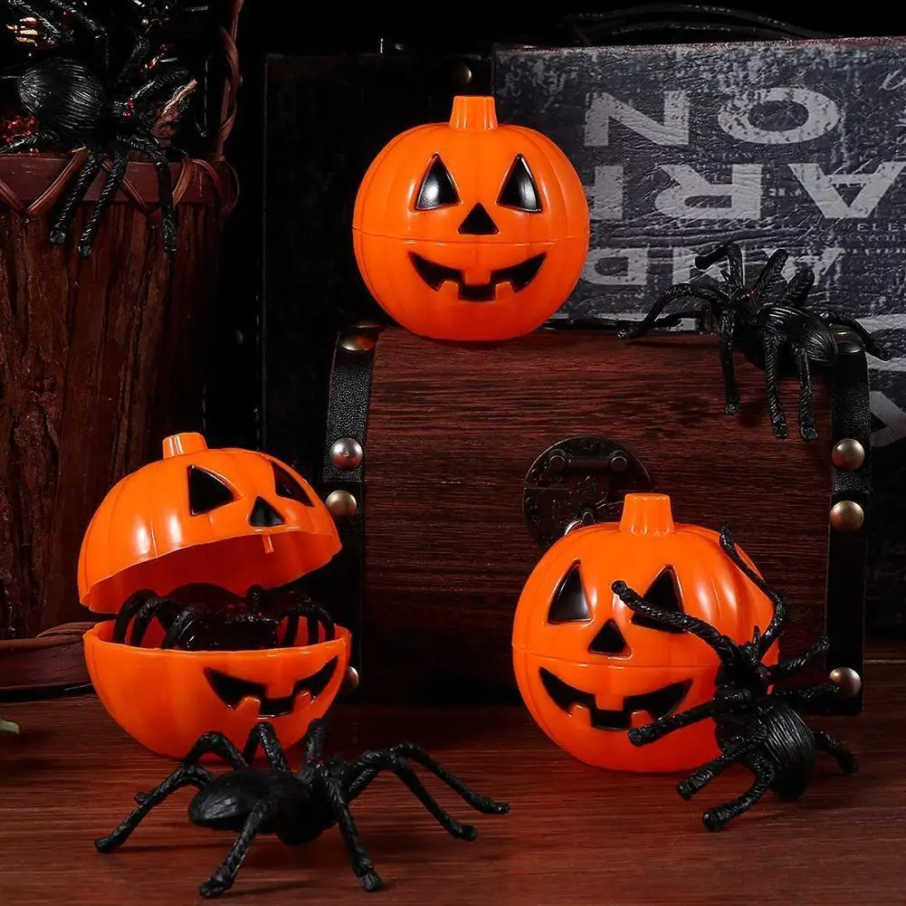 

Тыква с открытой крышкой, для Хэллоуина, 6 шт./12 шт.