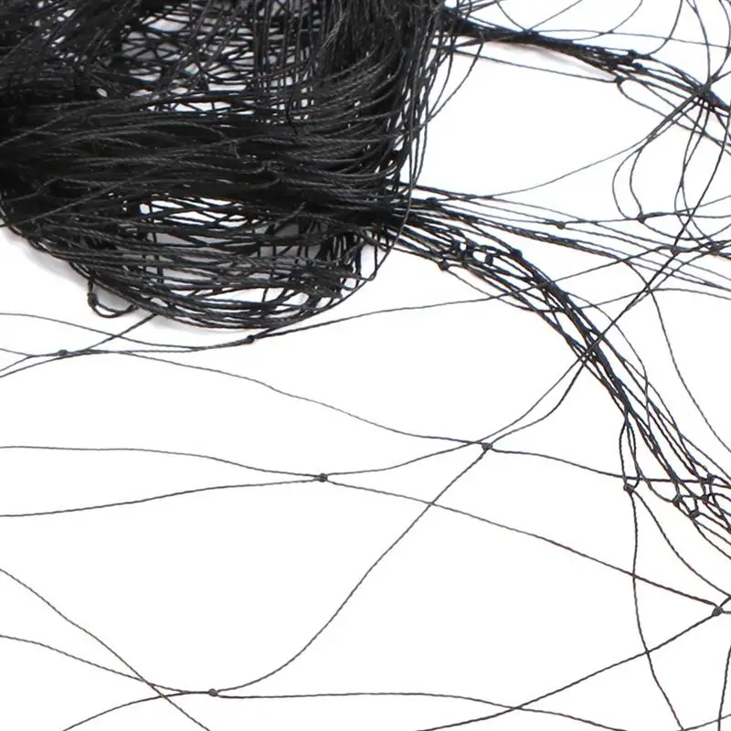 Черный нейлон противоптичьи сети плетения сетки для фруктов