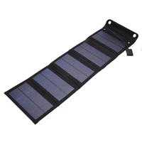 25w solar panel foldable portable waterproof 5v usb energy solar cell charger for iphone ipad macbook huawei camping charging