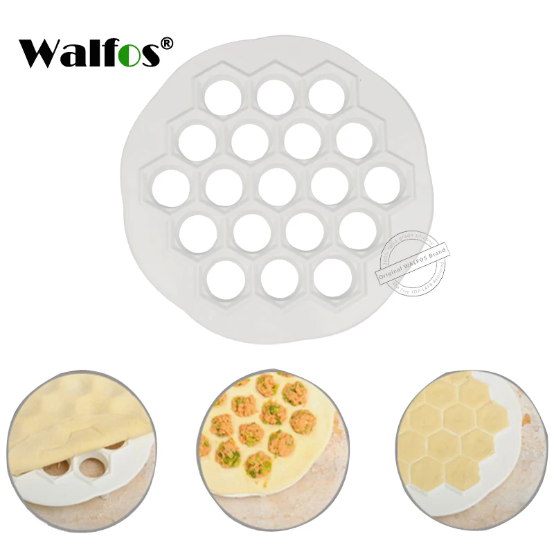 

New Dumpling Mold Maker Kitchen Dough Press Ravioli DIY 19 Holes Dumplings Maker Mold