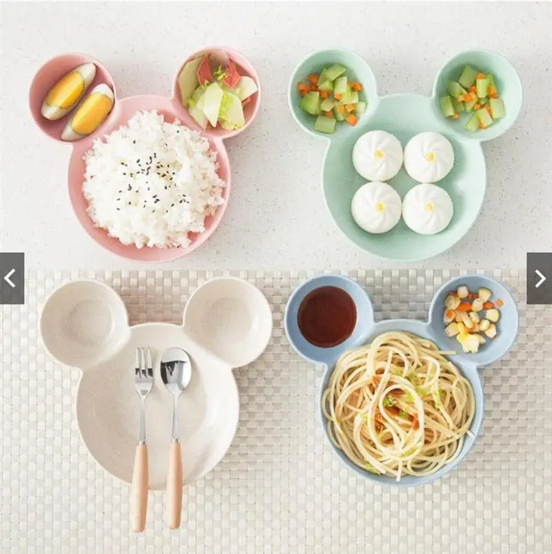 

Cartoon Mouse Rice Feeding Bowl Dish Newborn Plastic Snack Plate Tableware Infant Plates Bowls Baby Bowl Dishes Baby Lunch Box