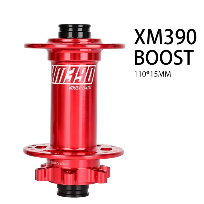 

M89D 1 Pair 32Holes Front & Rear Disc Brake Hubs for MTB, Compatible with Disc Brake & Thru Axle, Bicycle Metal Disc Hub