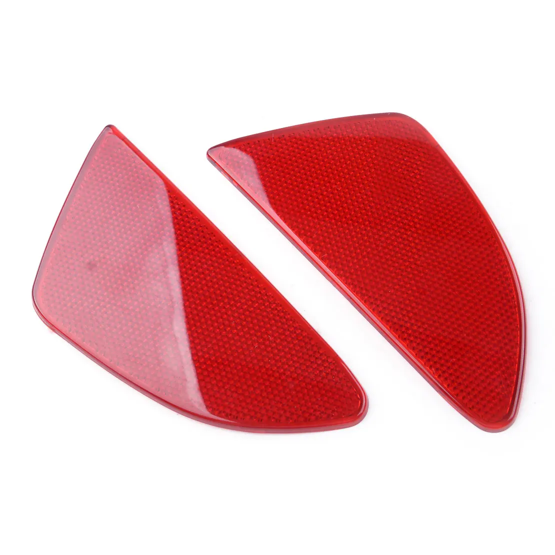 1 пара автомобильный ABS красный задний противотуманный светильник отражатель
