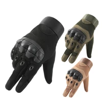 rubber protective gear tactical gloves men women hand gloves army military paintball shooting airsoft sports full finger gloves