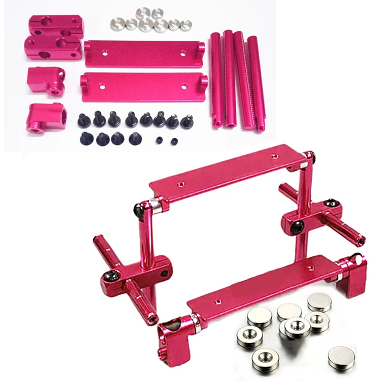 Новый алюминиевый Магнитный Невидимый комплект для крепления на 1/10