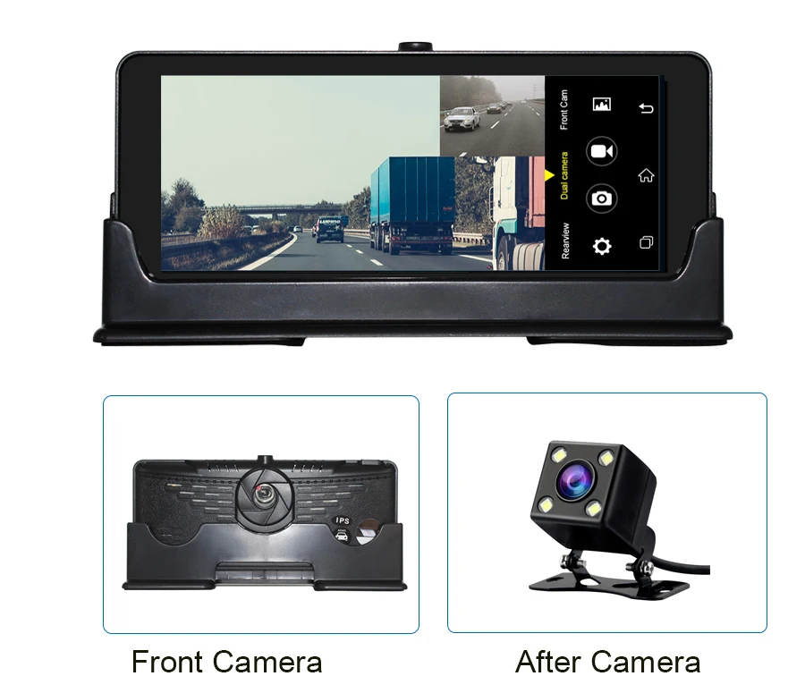 Anfilite Dash cam камера заднего вида Автомобильный видеорегистратор 3 в 1 Радар gps dvr Full HD 1080P Dashcam радар детектор Автомобильная камера ночного видения