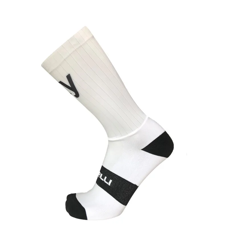 

Team Summer Anti Slip silicone Aero cycling Socks Integral Moulding High-tech Bike Socks Compression Bicycle Running Sport Socks
