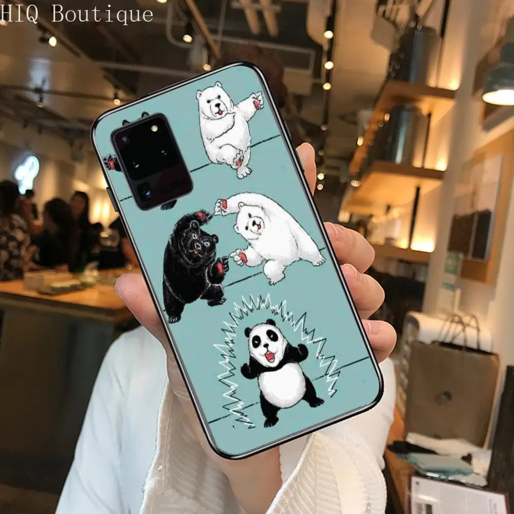 

Various styles Phone cover hull For SamSung Galaxy S 6 7 8 9 10 20 21 Plus Edge E note 5G Lite Ultra black soft bumper