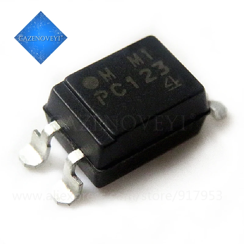 10 шт./лот PC123 DIP-4 SOP-4 фотоэлектрическая Муфта в наличии | Электронные компоненты и