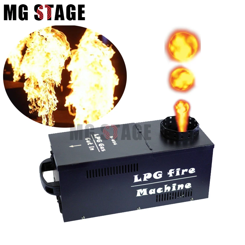 Большое пламя Одна Головка DMX Пожарная машина сценическая пожарная фейерверков