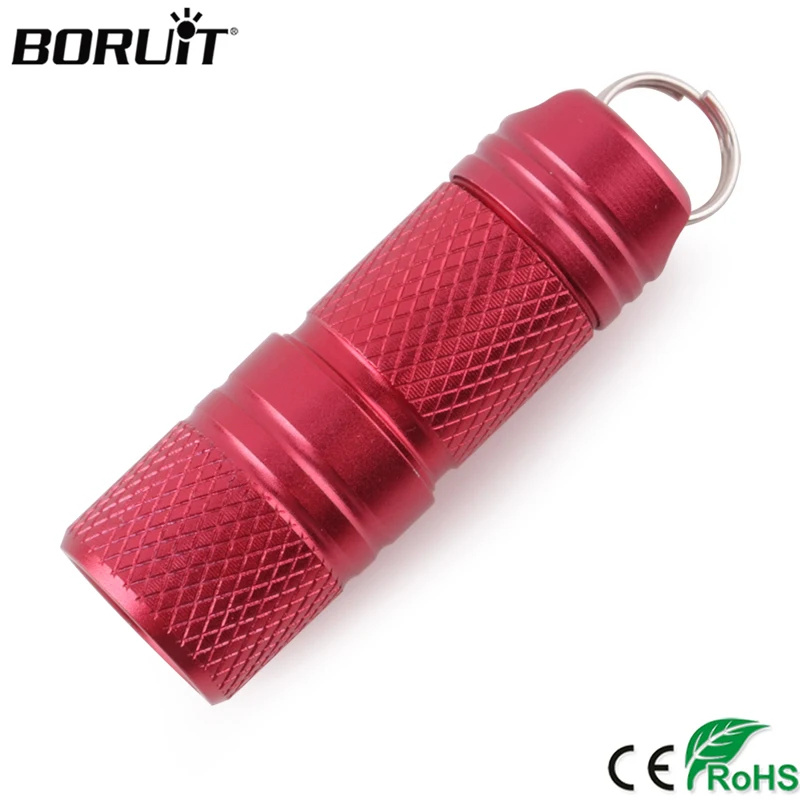 BORUIT SLD-T7 USB Перезаряжаемые Портативный Водонепроницаемый из легкого сплава мини