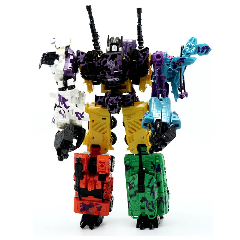 Робот-трансформер HZX 5 в 1 игрушка Defensor Bruticus Опустошитель Superion IDW 6 ONE NO BOX Набор