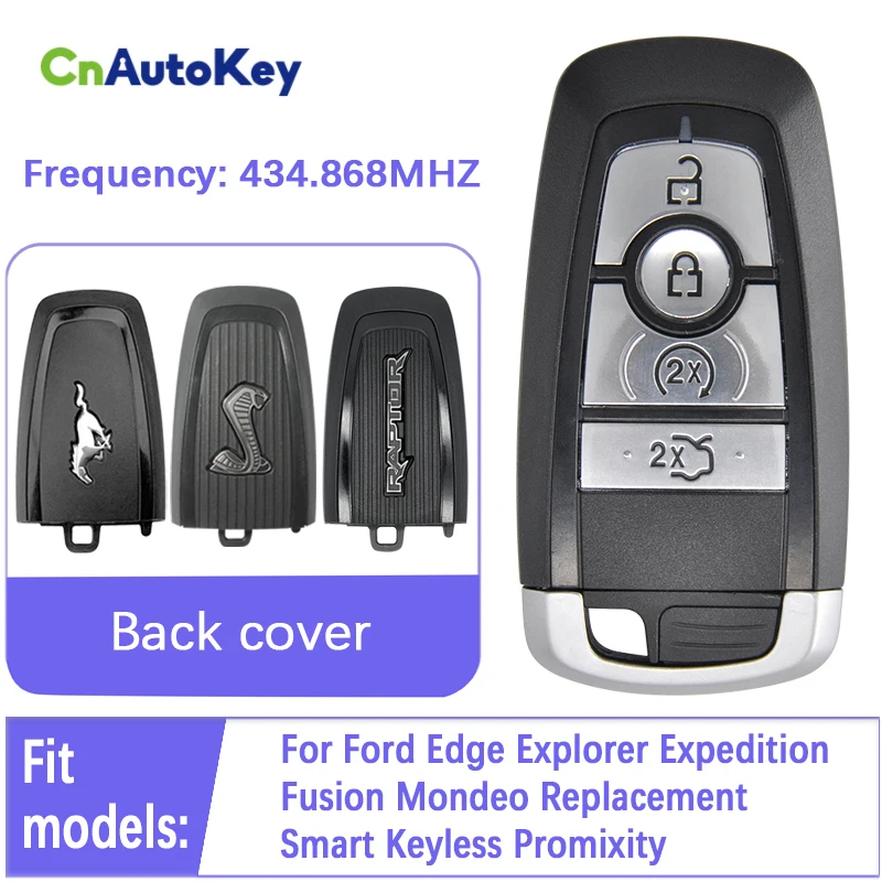 CN018109-F7 сменный 4-кнопочный дистанционный ключ для Ford Edge Explorer DISPATCH Fusion Mondeo с чипом