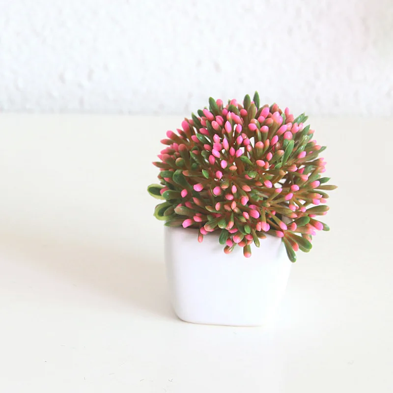 1 Набор 12 головок искусственные суккулентные выращиваемые растения домашние