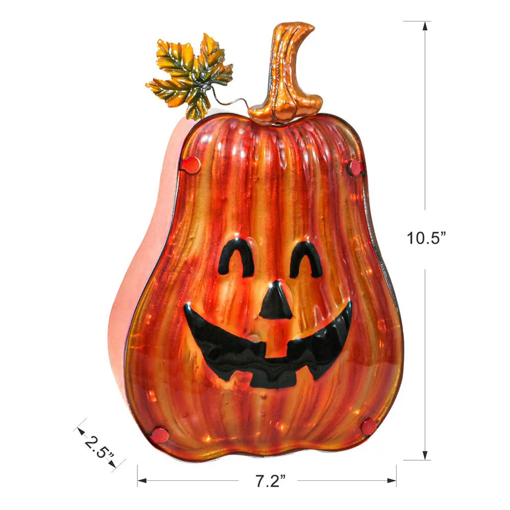 売る ハロウィーンのための装飾的なLEDナイトライト,屋内装飾ライト,秋の雰囲気,カボチャの形,タイマー付き,ハロウィーンパーティーに最適