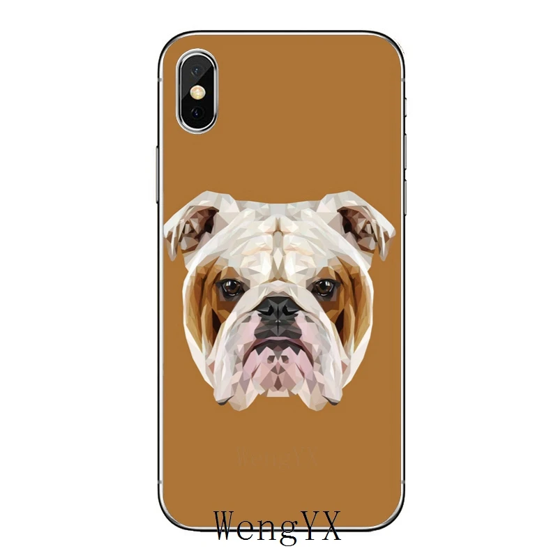 Чехол для Samsung Galaxy S10e Lite S9 S8 S7 S6 edge Plus S5 S4 S3 Note 10 9 8 5 4 mini Dog Polynesian Английский бульдог |