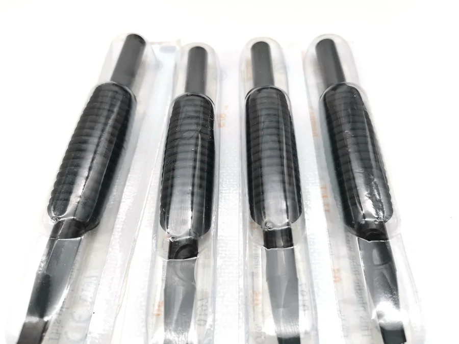 16 мм 9ft40 шт татуировки одноразовые трубки ручки черные резиновые ручки|tube cycle|tube