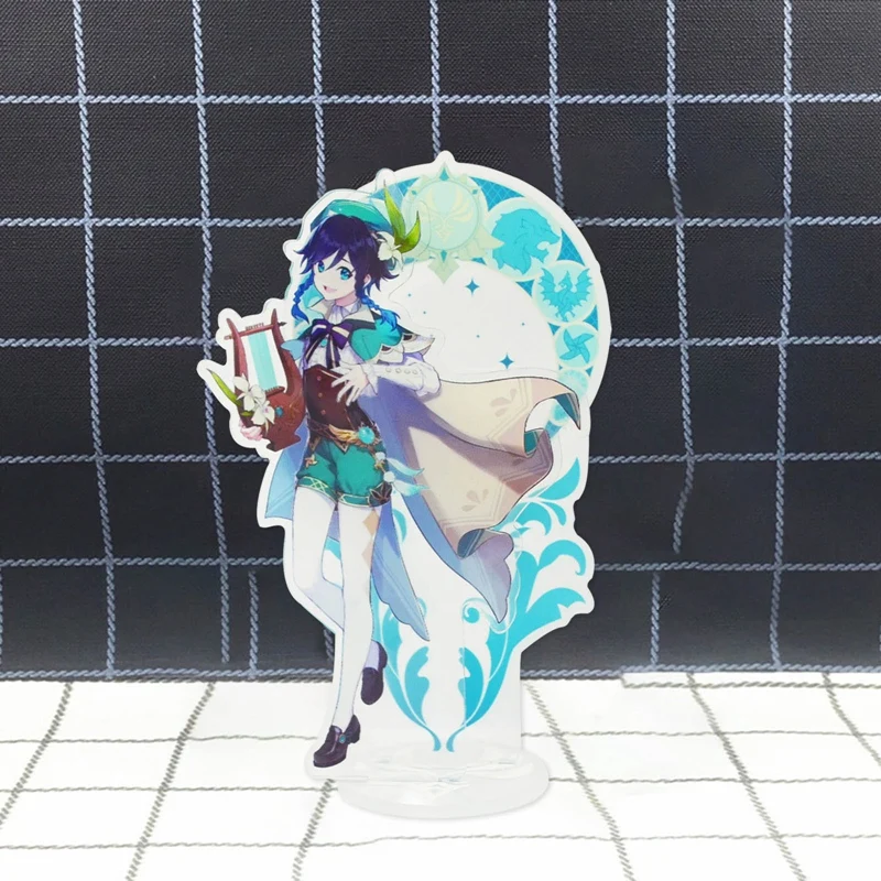 

Anime Genshin Impact Mondstadt Theme Jean Lisa Acrylic Figure Stand Model Plate Desk Decor Toy Cosplay Xmas Gifts