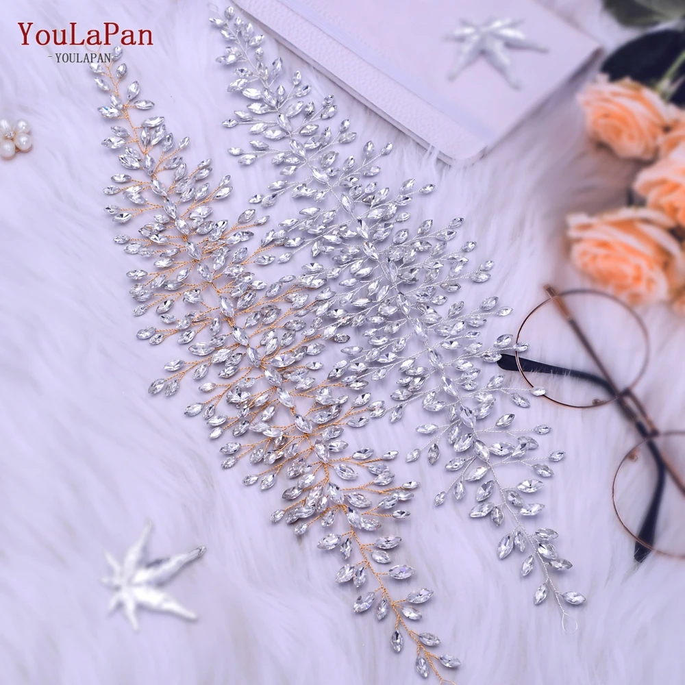 TOPQUEEN HP237 свадебные аксессуары для волос винтажная свадебная тиара и корона