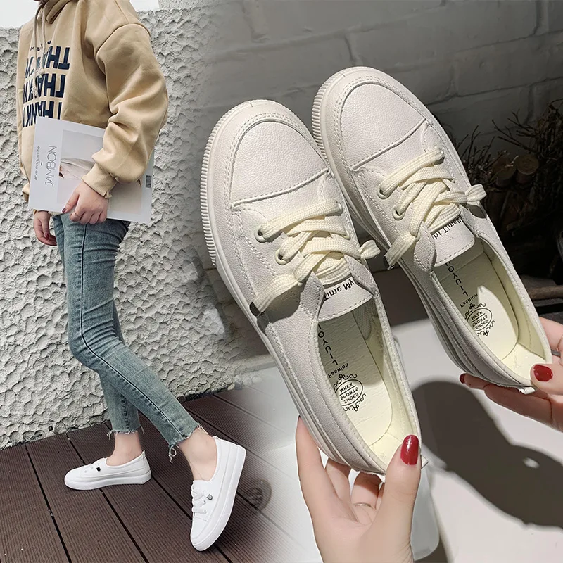 

Free Shipping -2021 Summer New White Shoes Personality Fashion Simple Leisure Travel Japanese Women's Sneakers