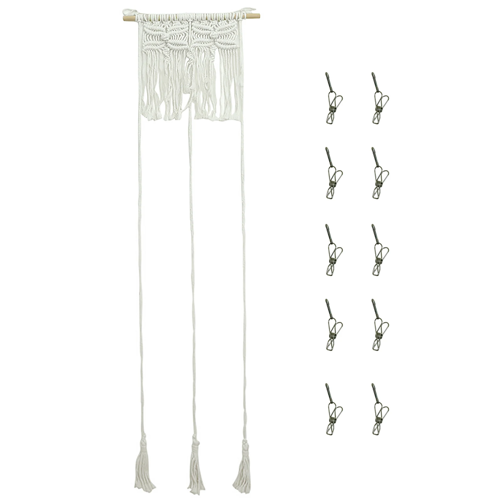 

Photo Frame Hand Woven Birthday Gifts Home Decor Wall Tapestry Organzier DIY Bar Hotel For Display Hat Rack Entrance Durable