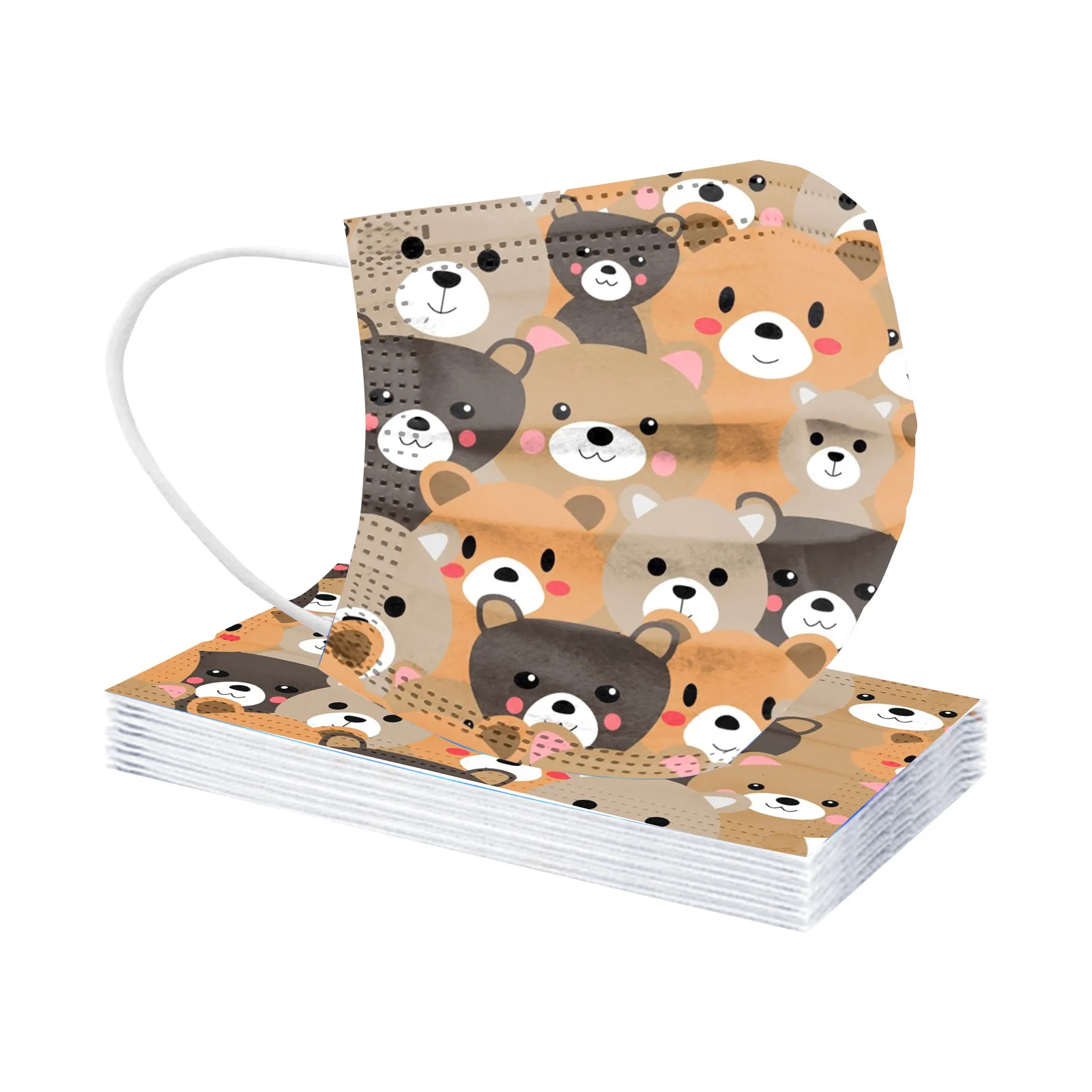 10 шт. одноразовые маски-маски для детей |