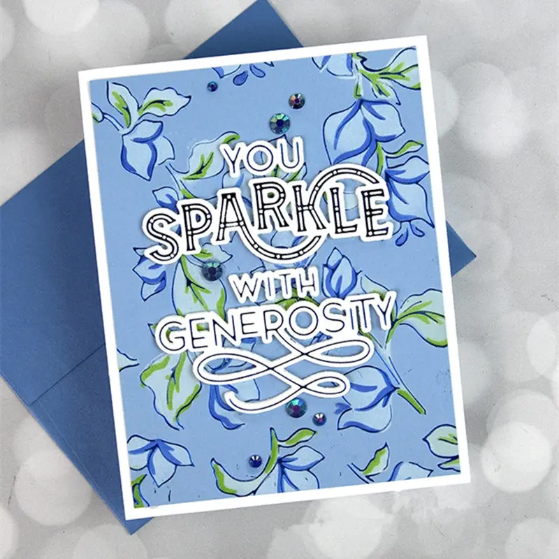 2021 New Alphabet Die Cuts Metal Cutting Dies and Scrapbooking For Paper Making Sparkle Embossing Card Frame Craft | Дом и сад