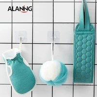 three piece bath towel hair brush bathroom accessories sets exfoliating scrub washcloth for shower scrubs and treatment for body