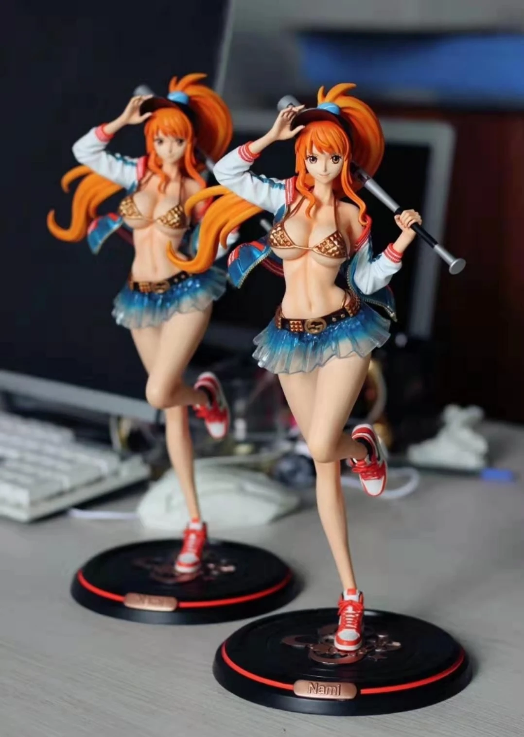 Фигурки из японского аниме ONE PIECE Nami фигурка ПВХ игрушка 33 см GK POP фигурки