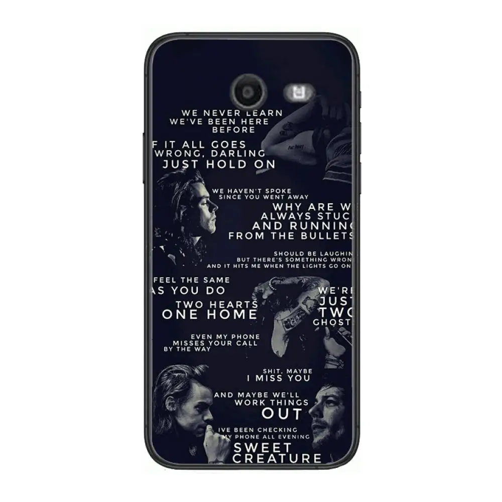 

One direction-one way Style Phone Case Hull For Samsung Galaxy J 4 3 5 6 7 8 EU 2018 Plus 2017 Black Shell Art Cell Cover TPU