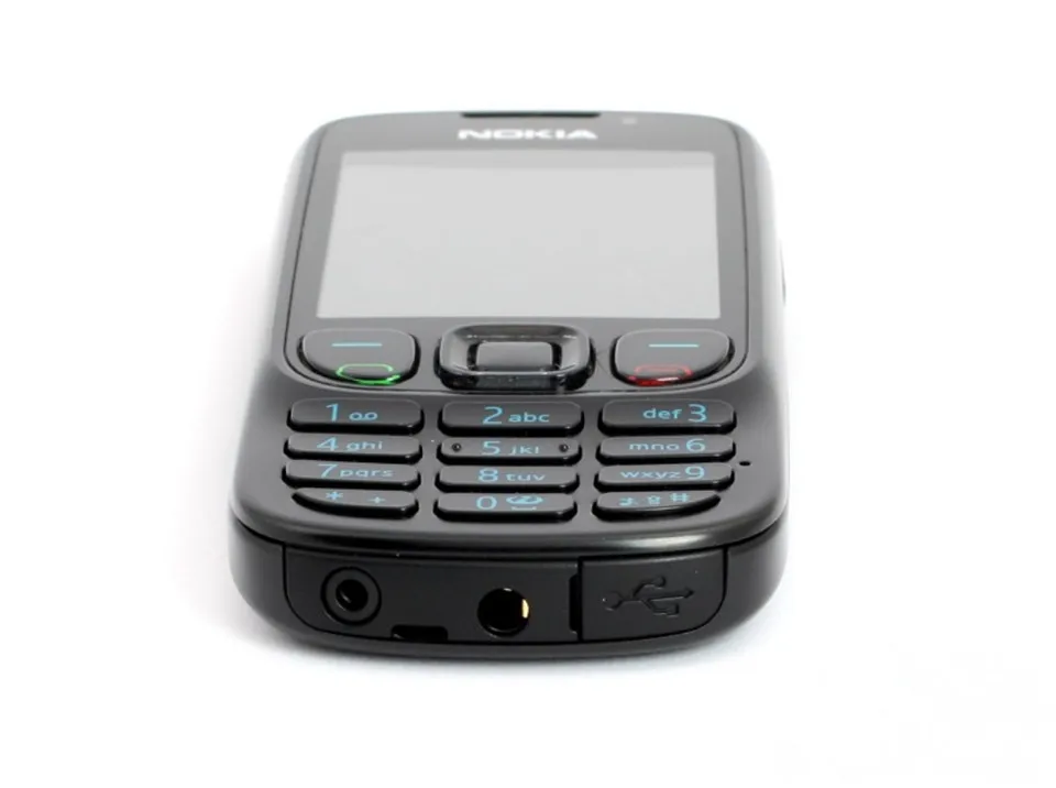 Nokia 6303 классический 6303C FM GSM мобильный телефон Поддержка Русская клавиатура разблокированный мобильный телефон
