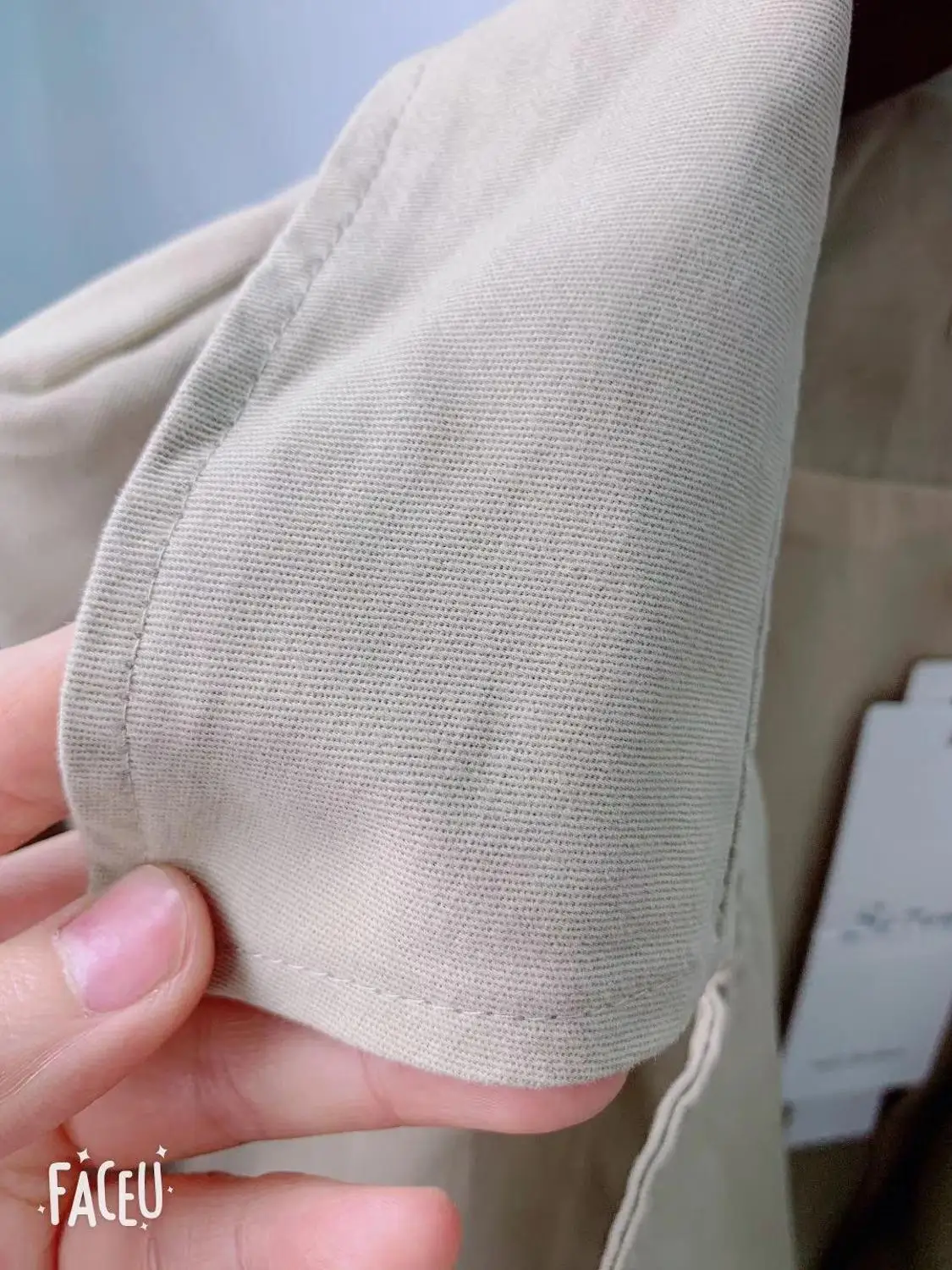 

100% cotton Autumn New Women Trench Coat Long Windbreaker Winter Female Fashion Trend Double-Breasted Loose Long Trench oversize