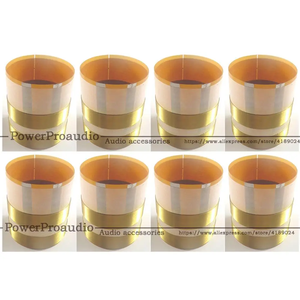 8 шт. качественная алюминиевая проволочная звуковая катушка Flat для JBL 2262HPL 2265HPL