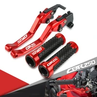 motorcycle accessories clutch brake lever aluminum extendable adjustable lever for honda cbr250 cbr 250 cbr250rr nc22 allyears