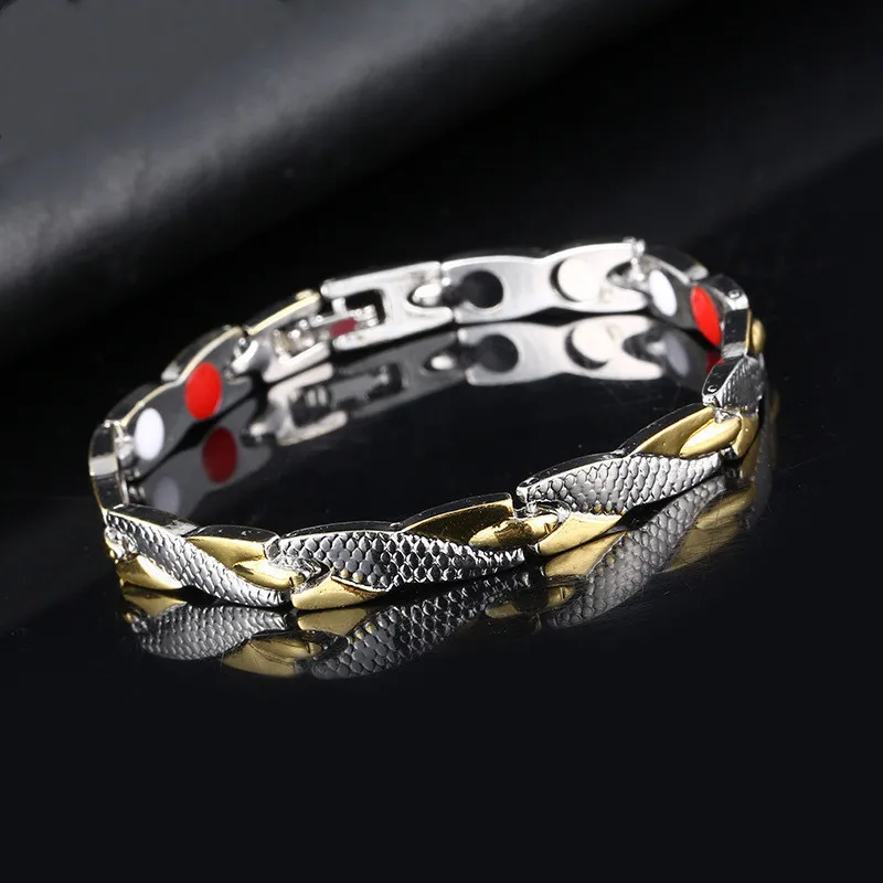 

Body Slimming Weight Loss Anti-Fatigue Healing Bracelet Hematite Beads Stretch Bracelet Magnetic Therapy Bead Slim for Men Women