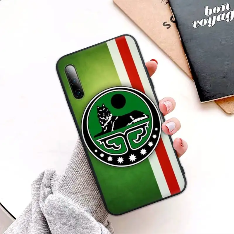 

Chechnya Flag Black Rubber Mobile Phone Cover For Redmi S2 4X 5 5A Plus 6 6A 7 7A 8 8A 9 9A Case