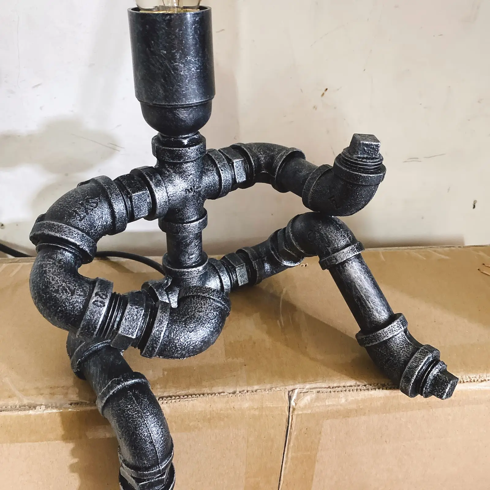 Настольная лампа с роботом трубкой настенный светильник высокого качества в