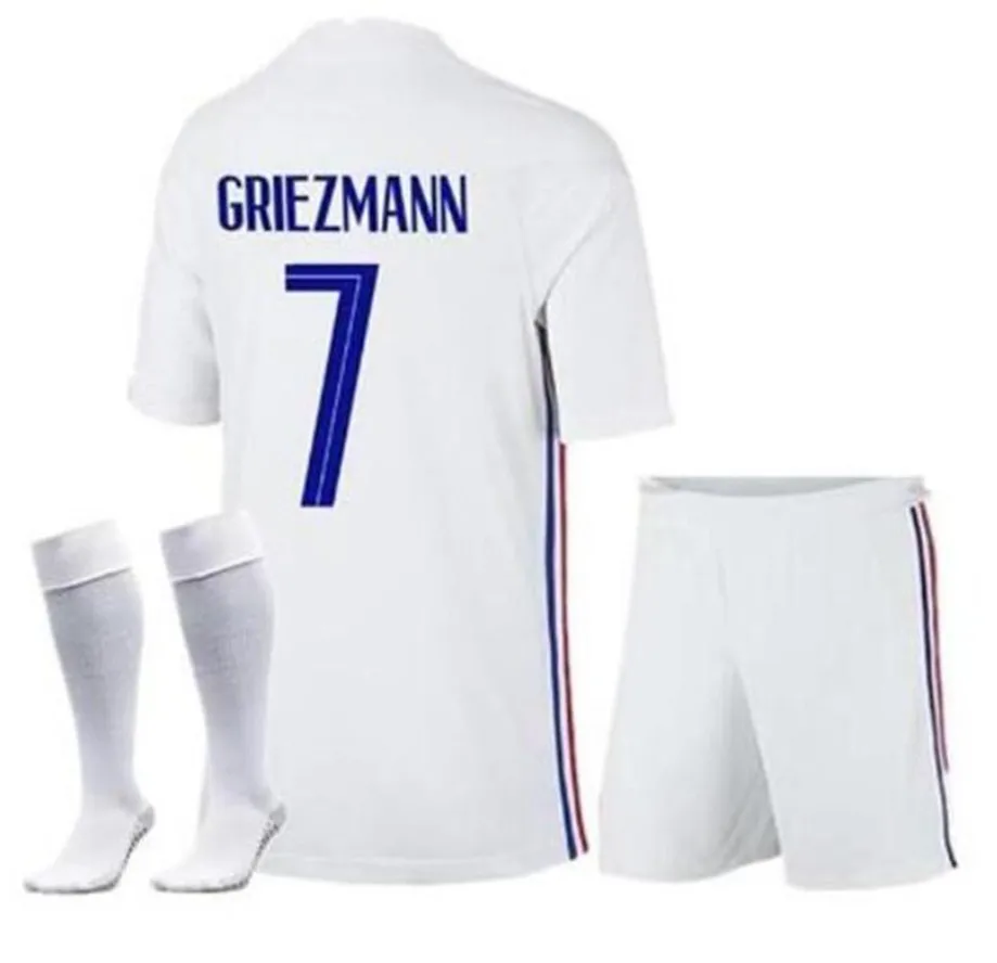 

BENZEMA 19 jersey equipe de france soccer jersey football jerseys Euro Cup 2021 French team MBAPPE men children