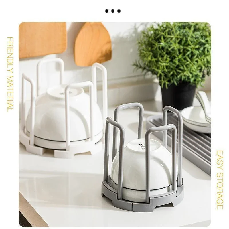 Выдвижной дренажная стойка Настольный держатель для миски Кухня Органайзер