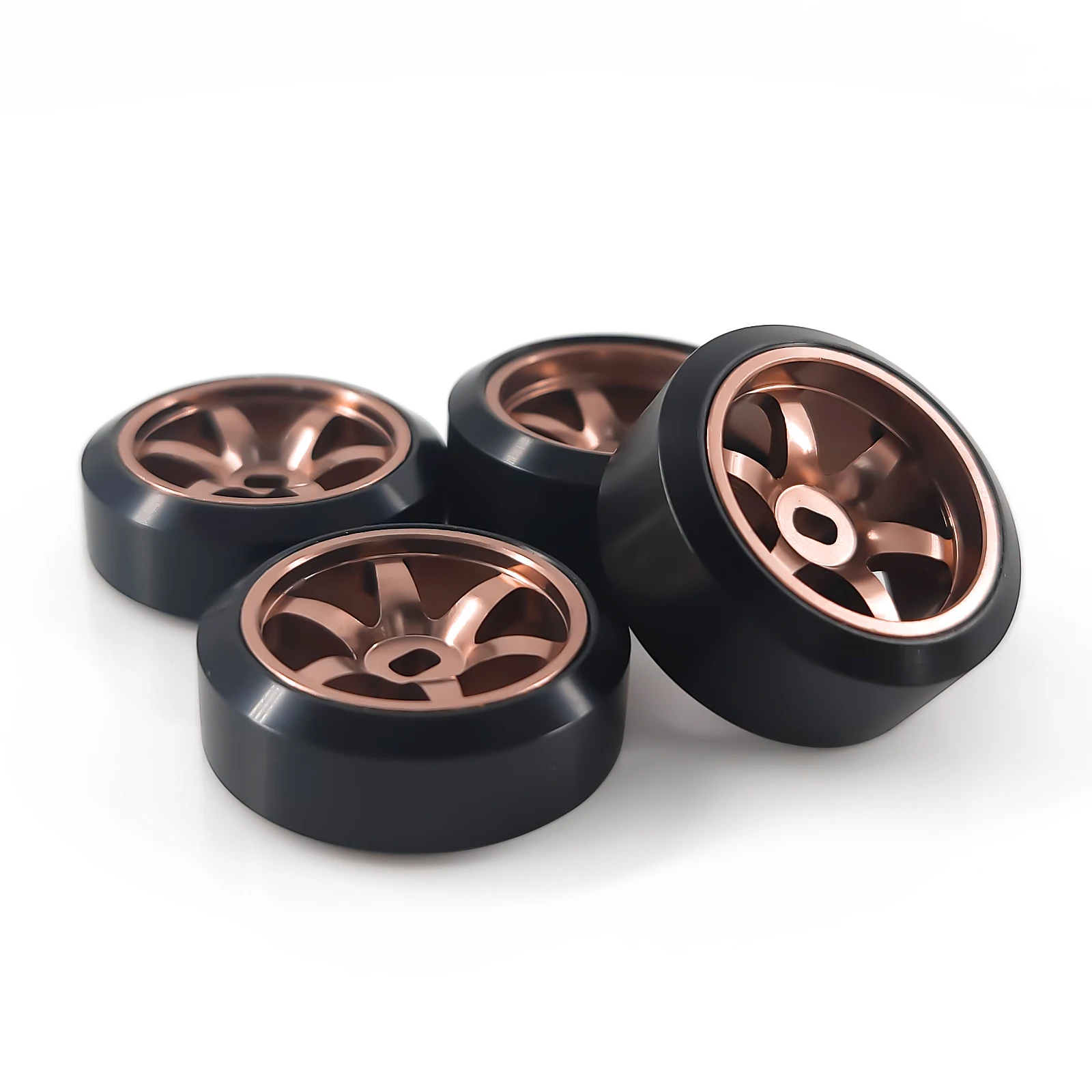 20 мм Металл 6 спиц колеса и шины для 1/28 RC хобби модель автомобиля Wltoys K969 K989 P929 Mini-Z AWD