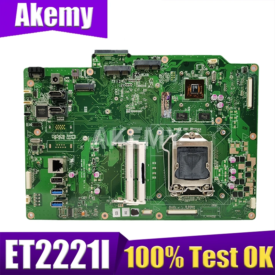 

New Akemy ET2221I Mainboard For ASUS ET2221I ET2221 All-in-one Motherboard 100% Test OK PN:60PT00R0-MB0C01 LGA1150