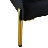 20cm gold round tube furniture cabinet legs floor protection foot bathroom cabinet sofa feet table bed diy hardware accessories