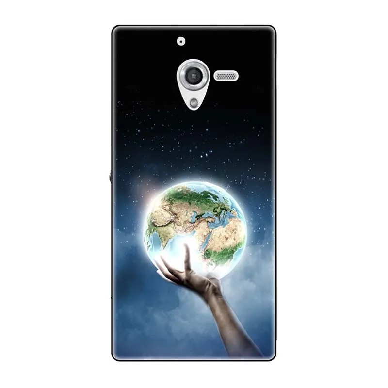 A199 Телефонные чехлы для sony Xperia ZL непосредственный сбыт из L35H C6502 C6503 C6506 5," чехол с принтом(розы); волк милый чехол-крышка с узорами чехол для телефона чехол Fundas Para - Цвет: A199