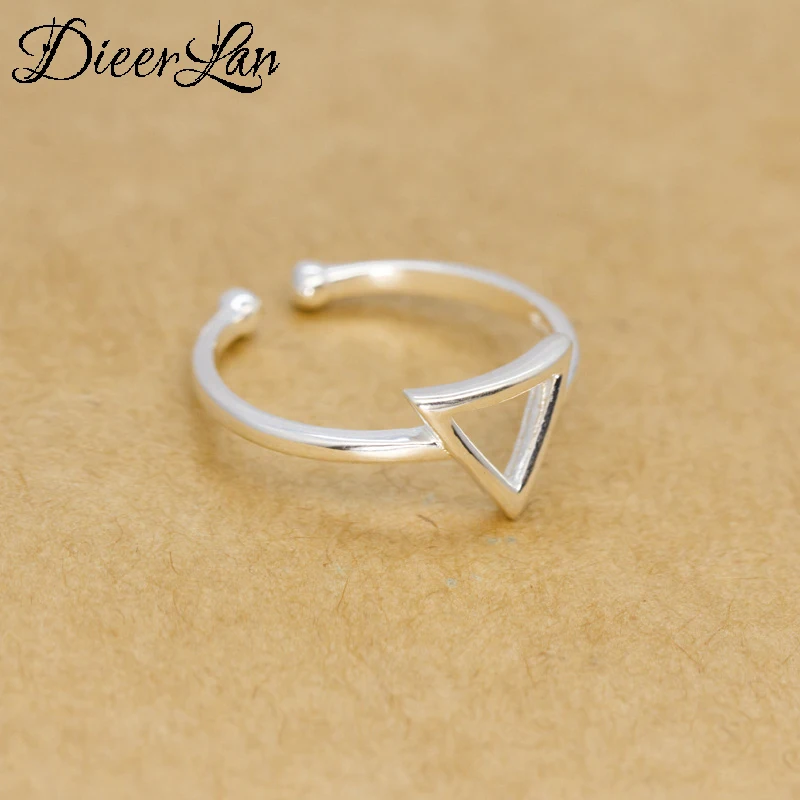 

Женские Треугольные кольца, серебристого цвета, регулируемый размер, свадебные украшения, 2021